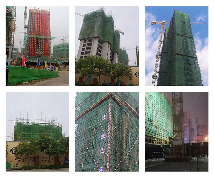 Fr Green Construction Safety Netting HDPE Protection Scaffolding Debris Net