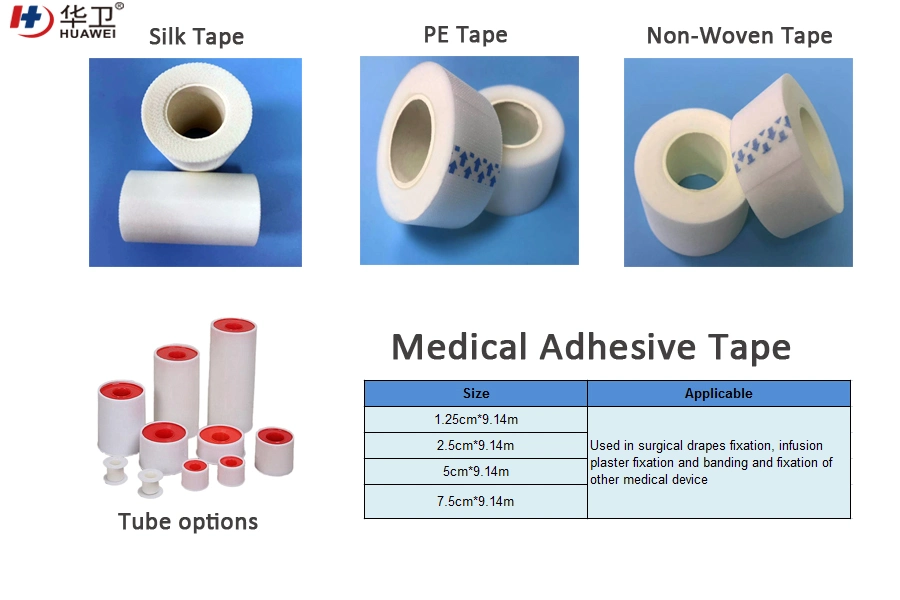 Medical Disposable Silk Tape with Core Pack